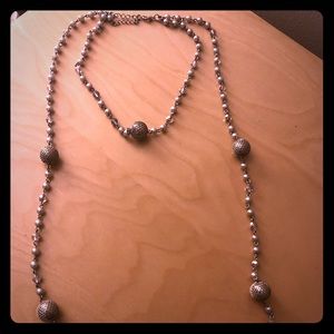 Silver necklace